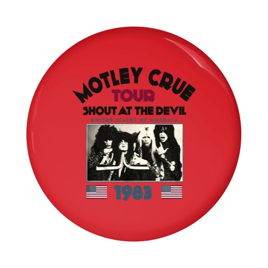 Discover Motley Crue SATD83 Pin Buttons