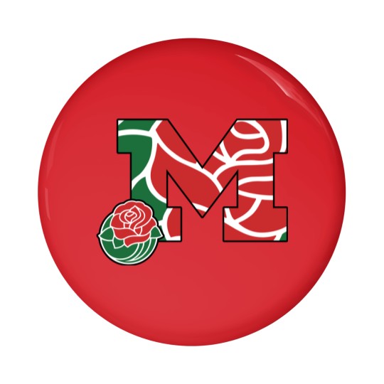 Discover Michigan Rose Bowl Pin Buttons, Rose Bowl 2024 Pin Buttons