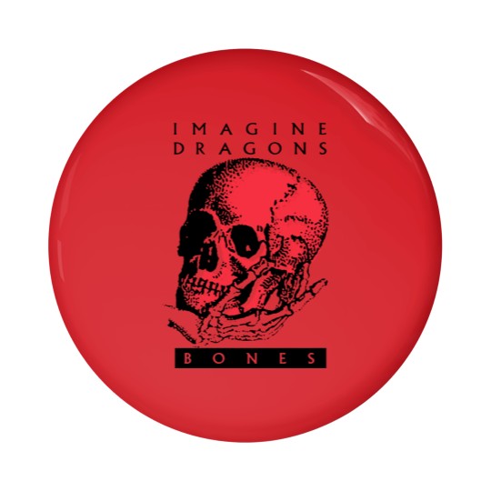 Discover Vintage Bones Imagine Dragons Skull Art Pin Buttons