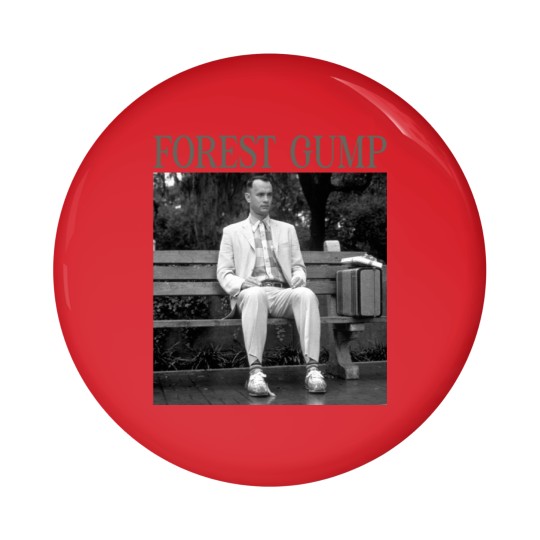 Discover Forrest Gump Pin Buttons - Vintage Movie Collection