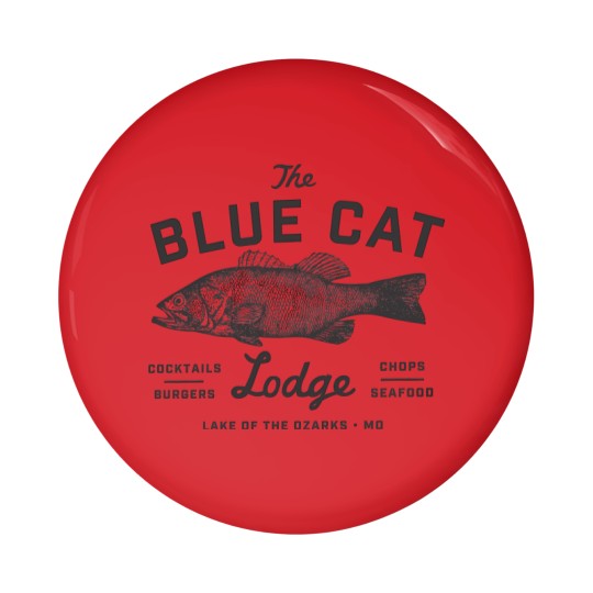 Discover Ozark Blue Cat Lodge Pin Buttons Classic Unisex Missouri Pin Buttons