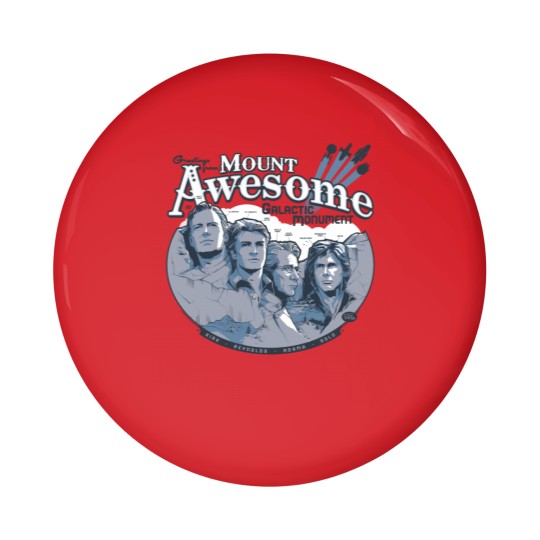 Discover Mt. Awesome - Science Fiction - Pin Buttons