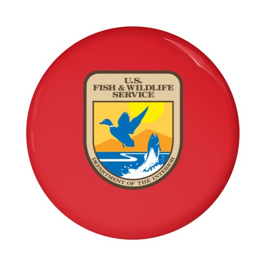 Discover US Fish and Wildlife Service Active Pin Buttons