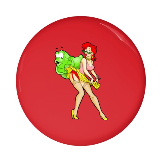 Discover Janine  Slimer Pin Buttons
