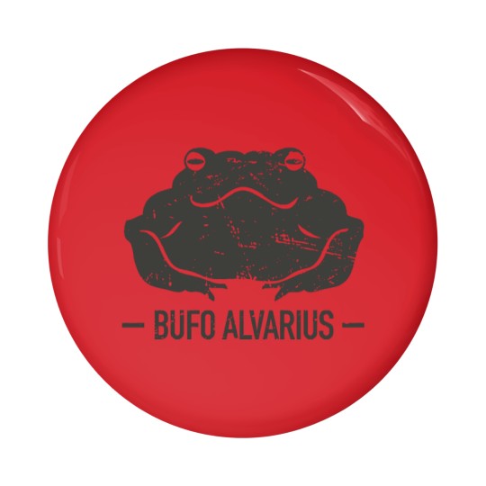 Discover Bufo Alvarius Colorado River Toad Pin Buttons