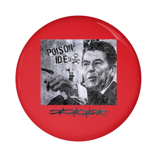 Discover Poison Idea Pin Buttons Vintage Rock Punk Pin Buttons