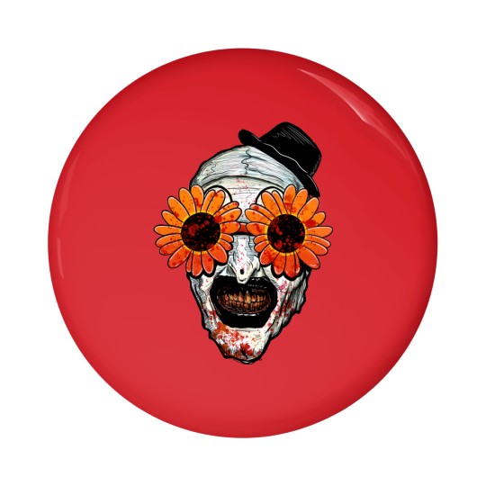 Discover Art The Clown Terrifier 2 Sunflower Sunglasses Classic Pin Buttons