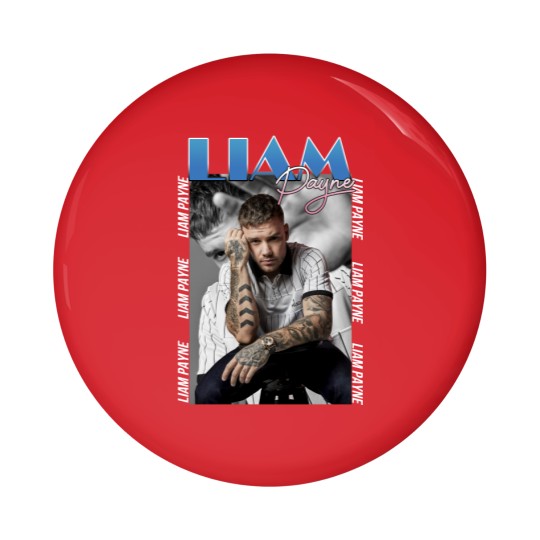 Discover Liam Payne Tribute Graphic Pin Button, RIP 1993-2024