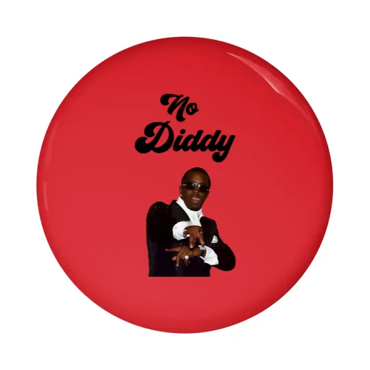 Discover No Diddy Pin Buttons | Funny Parody | P Diddy | Hilarious Gift for Her