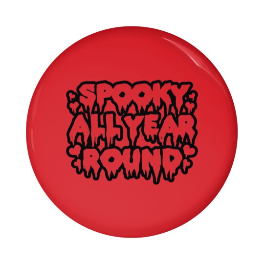 Discover Spooky All Year Round Pin Buttons