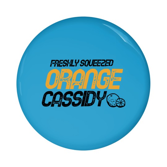 Discover Orange Cassidy Pin Buttons