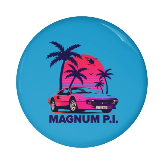 Discover Magnum PI Pin Buttons