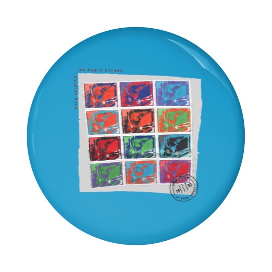 Discover Vintage Dire Straits 1991 On Every Street Tour Pin Buttons