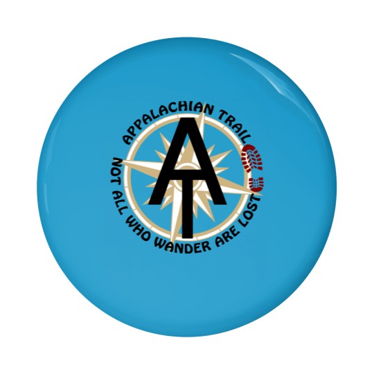 Discover at appalachian trail logo t Pin Buttons