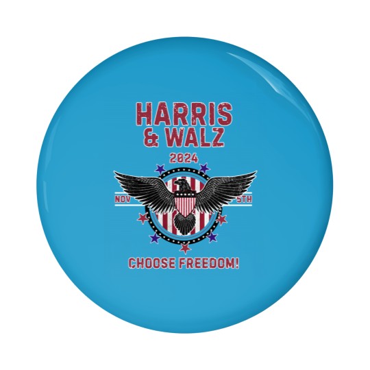 Discover Kamala Harris Names Minnesota Gov. Tim Walz as Her Running Mate Pin Buttons