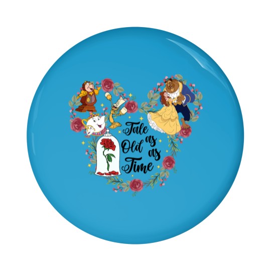 Discover Tale As Old As Time Pin Buttons, Beauty Beast Pin Buttons,
