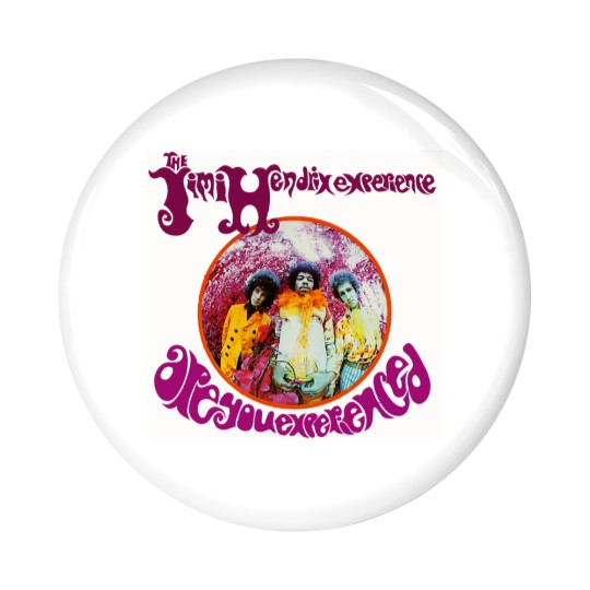 Discover Music Concert Jimi Hendrix legend Pin Buttons