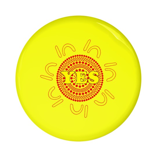 Discover Yes Voice to Parliament Hero Pin Buttons