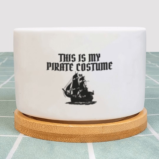 Discover This Is My Pirate Costume Pirate Halloween Pirate Plant Pots