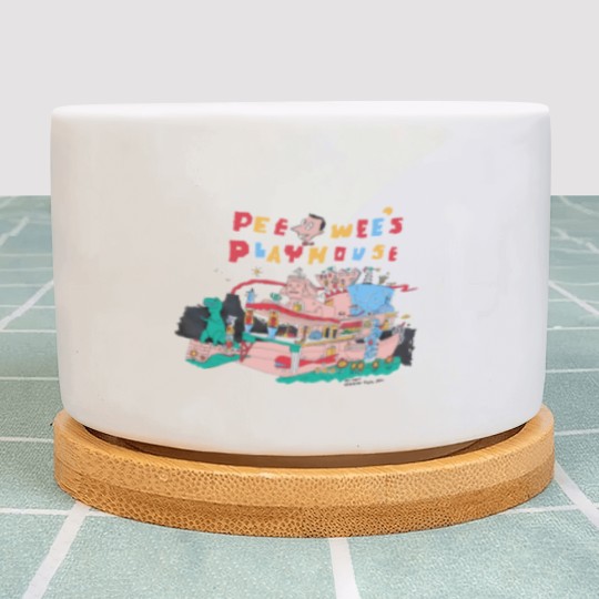 Discover Funny Vintage Pee Wee's Playhouse Plant Pots, Vintage 90s Pee Wee Herman Plant Pots