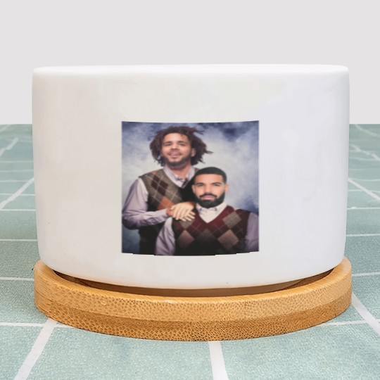 Discover Drake J Cole Plant Pots -Vintage 90s Plant Pots- Retro Rap Vintage 90S Y2k Bootleg Plant Pots