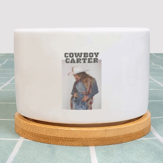 Discover Beyonce Cowboy Carter Act ii Beyince Plant Pots Unisex Cotton Ringer Plant Pots