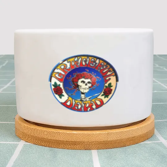 Discover The Dead Skull and The Grateful Beautiful. Plant Pots