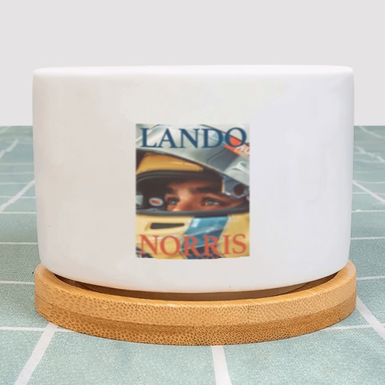 Discover Lando Norris Plant Pots, Racing Team Plant Pots, Driver Plant Pots, Fan Gift