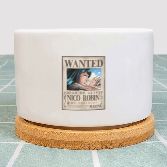 Discover WANTED NICO ROBIN Plant Pots