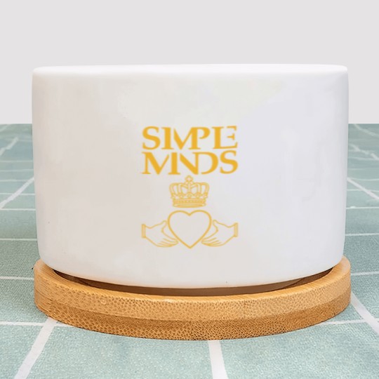 Discover Simple Minds Logo Plant Pots