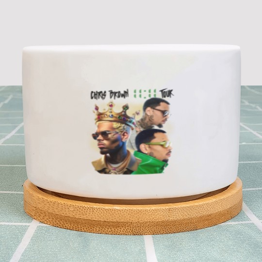 Discover Chris Brown Plant Pots, Chris Brown 11:11 Tour 2024 Plant Pots, Chris Brown Breezy Plant Pots