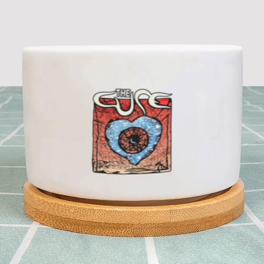Discover Vintage The Cure Plant Pots, The Cure Plant Pots, Rock Music Graphic Plant Pots