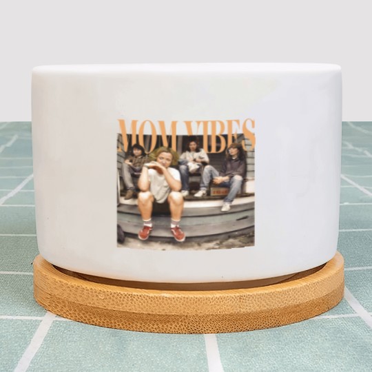 Discover Mom Vibes Thug Life  Plant Pots, Vintage 90s Mom Vibes Plant Pots, 90s Mom Vibes Plant Pots