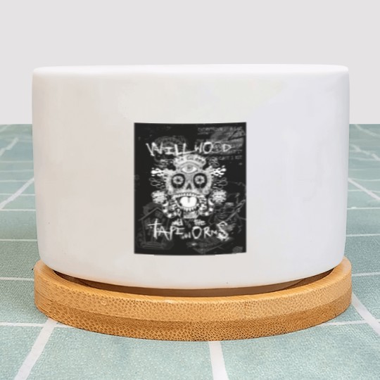 Discover Will Wood and The Tapeworms Artwork Design Plant Pots