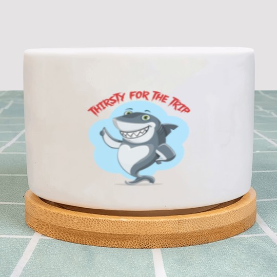 Discover Hungry shark Plant Pots