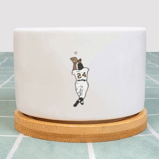 Discover Willie Mays “The Catch” Baseball Plant Pots