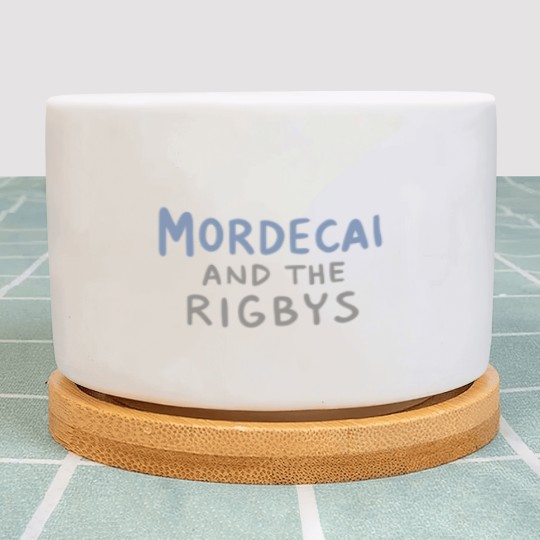 Discover Mordecai and the Rigbys Ringer Plant Pots, The Regular Show Plant Pots, Unisex Ringer Plant Pots