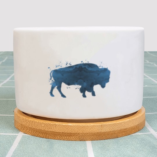 Discover Buffalo / Bison Plant Pots