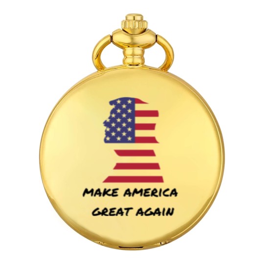Discover DONALD TRUMP FOR PRESIDENT - Make America Great Again - Pocket Watches