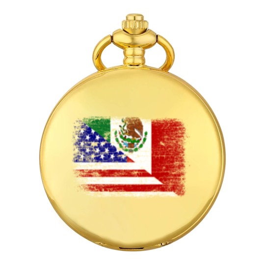 Discover Vintage Mexican American Flag Pocket Watches