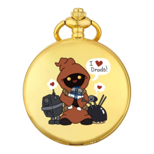 Discover Jawas Love Droids Pocket Watches
