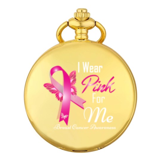 Discover wear pink for me breast cancer Pocket Watches