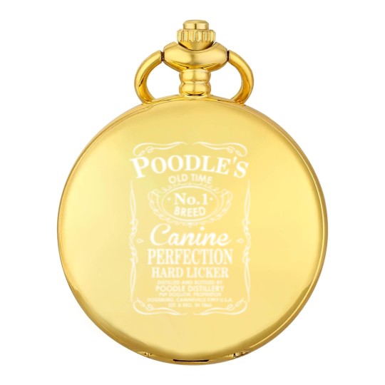 Discover Poodles Dog Old Time No1 Breed Canine Perfection Pocket Watches