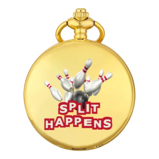 Discover Bowling Split Happens Pocket Watches