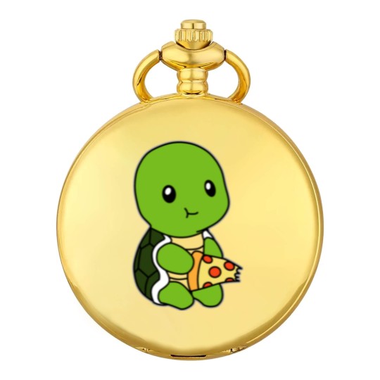 Discover Turtle pizza Pocket Watches
