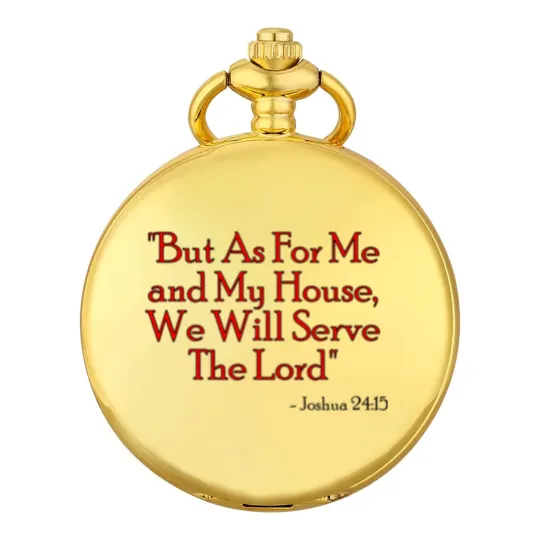 Discover Joshua 24:15 Pocket Watches