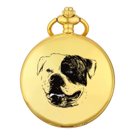 Discover American Bulldog Face Pocket Watches