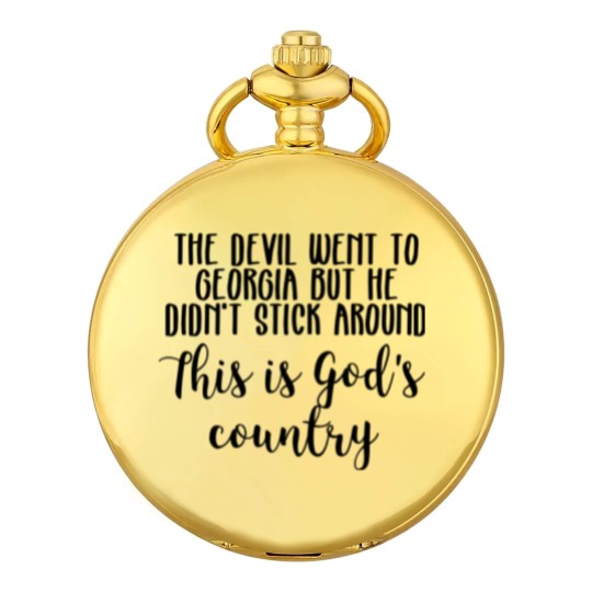 Discover This is God's country - Blake Shelton - Pocket Watches