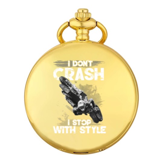 Discover I Don't Crash - I Stop With Style Pocket Watches