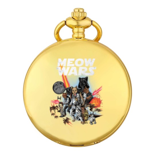 Discover Cat Meow Wars Cat Wars Cat Pocket Watches